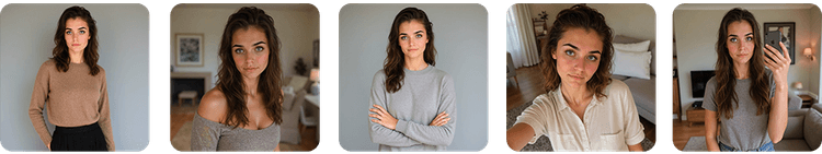 Input photos for Isabella