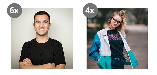 Photo requirements example